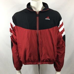 Adidas windbreaker classic like new sport zip up